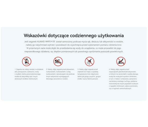 HUAWEI Watch D2 Biały - 1277187 - zdjęcie 8